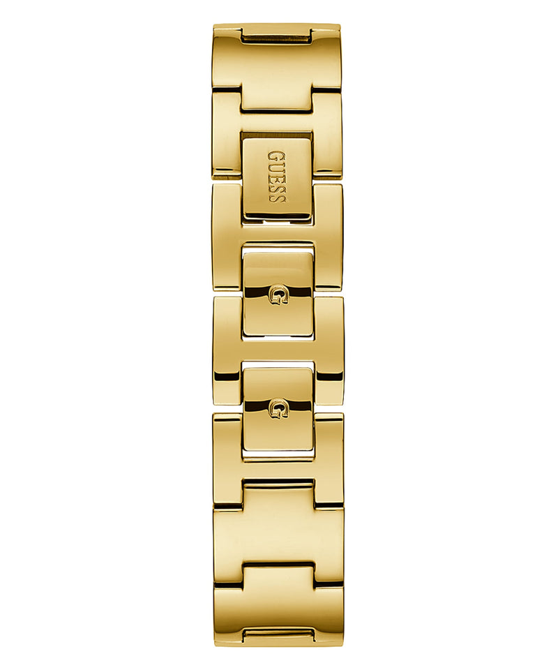 Guess U1142L2 Tri Glitz Gold Stainless Steel Mesh Strap Women Watches - Lexor Miami