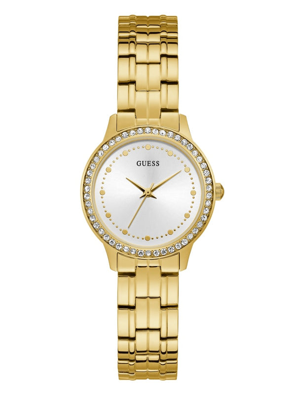 Guess U1209L2 Chelsea Gold Stainless Steel Strap Women Watches - Lexor Miami