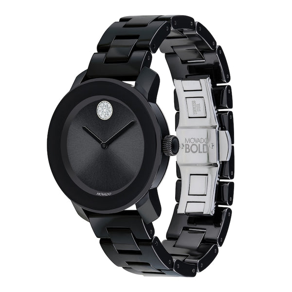 Movado 3600535 Bold Ceramic Bracelet, 36mm Women Watches Lexor Miami - Lexor Miami