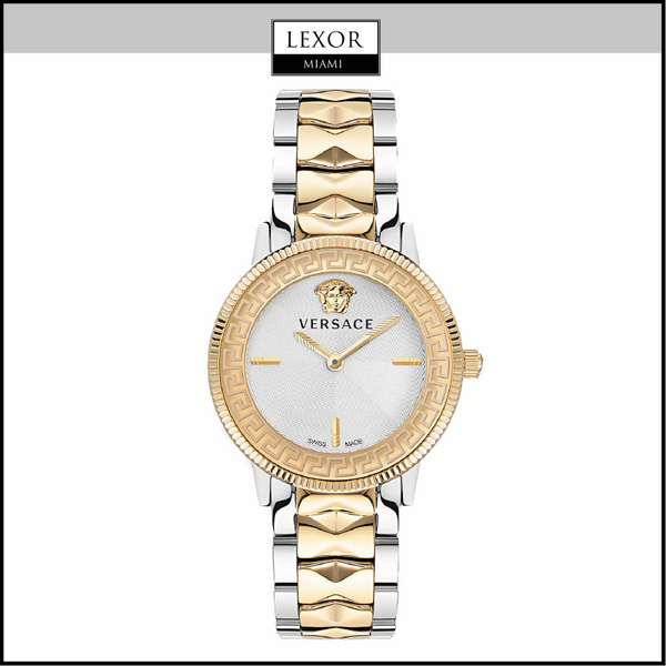 Reloj de pulsera Versace VE2P00422 V-Tribute blanco para mujer