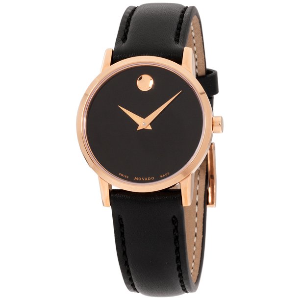 Movado 0607276 Museum Classic Rose Gold-Tone Case Women Watches Lexor Miami - Lexor Miami