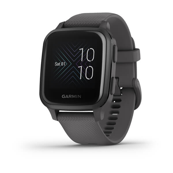 Garmin 010-02427-00 Venu®SQ Black Silicone Strap Unisex Watches - Lexor Miami