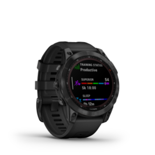 Relógio GPS multiesportivo Garmin FENIX 7 Sapphire Solar Premium 