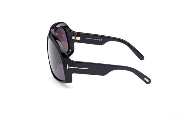 Tom Ford FT0965 01A 78 Cassius Unisex Sunglasses - Lexor Miami