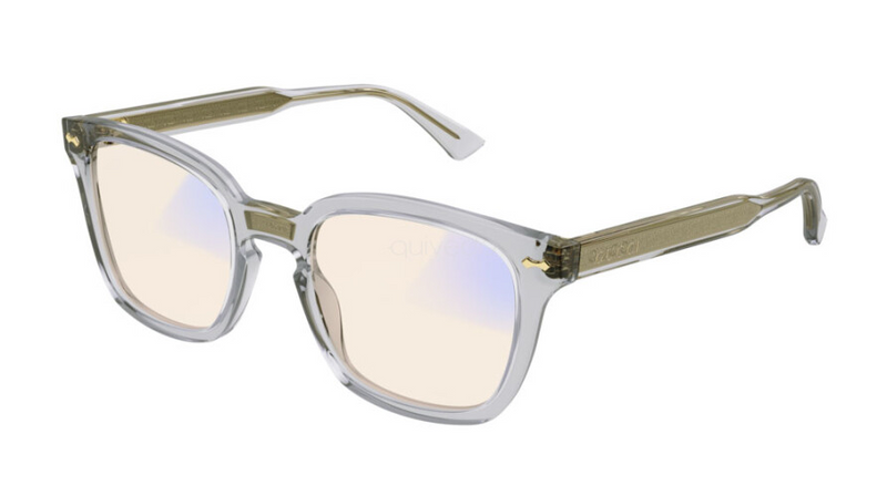 Gucci GG0184S-001 50 Óculos de Sol UNISSEX ACETATO