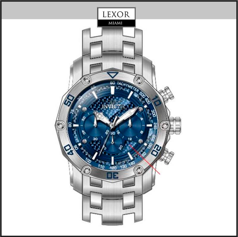 Reloj de cuarzo Chrono Pro Diver 38450 de lnvicta para hombre