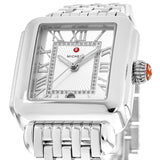 Michele MWW06T000141 Deco Madison Diamond Stainless Steel Strap Unisex Watches - Lexor Miami