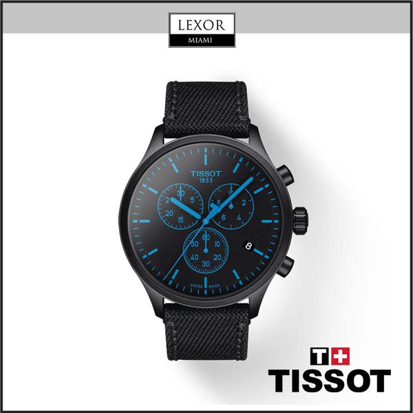 Tissot T1166173705100 Chrono XL Preto Nylon Strap Relógios Masculinos