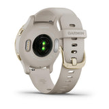 Garmin 010-02429-01 Venu® 2S Beige Silicone Strap Unisex Watches - Lexor Miami