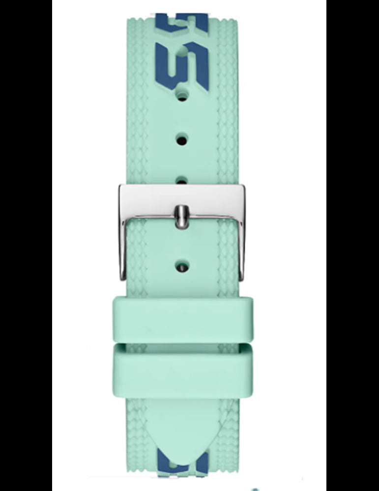 Guess GW0015L5 Blue Silicone Strap Women Watches - Lexor Miami