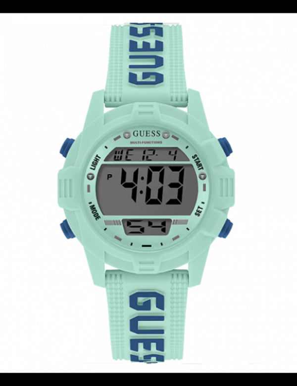 Guess GW0015L5 Blue Silicone Strap Women Watches - Lexor Miami