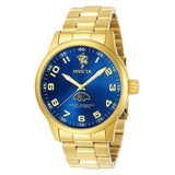 Invicta Watch  Sea Base Gold-Tone Steel Bracelet & Case S. Sapphire Quartz Blue Dial Analog Watches Lexor Miami - Lexor Miami