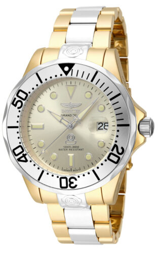 Invicta 16038 Pro Diver Automatic 3 Hand Gold Dial Men Watches - Lexor Miami