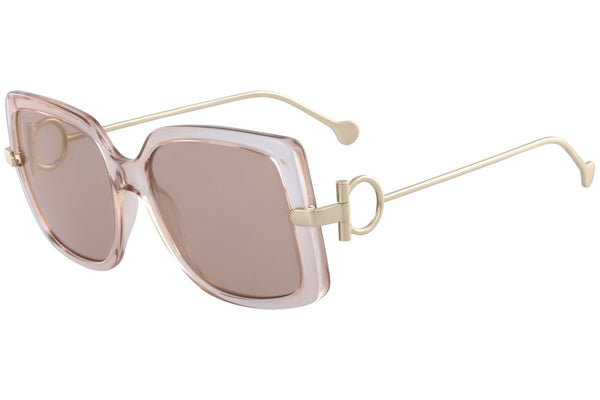 Salvatore Ferragamo Sf913S 290 Nude 55 Women Sunglasses - Lexor Miami