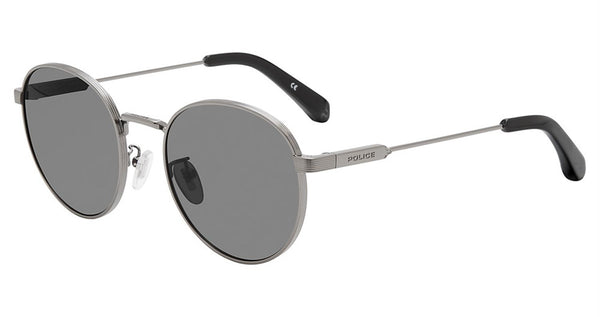 Police Spla22M 568 Black-Gray Unisex Sunglasses - Lexor Miami