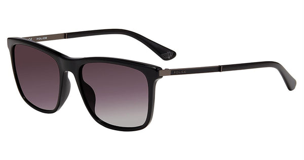 Police Spla56 0700 Black Unisex Sunglasses - Lexor Miami